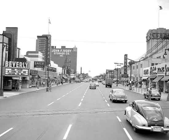 Beverly Theatre - Old Photo From Detroit Yes (newer photo)
